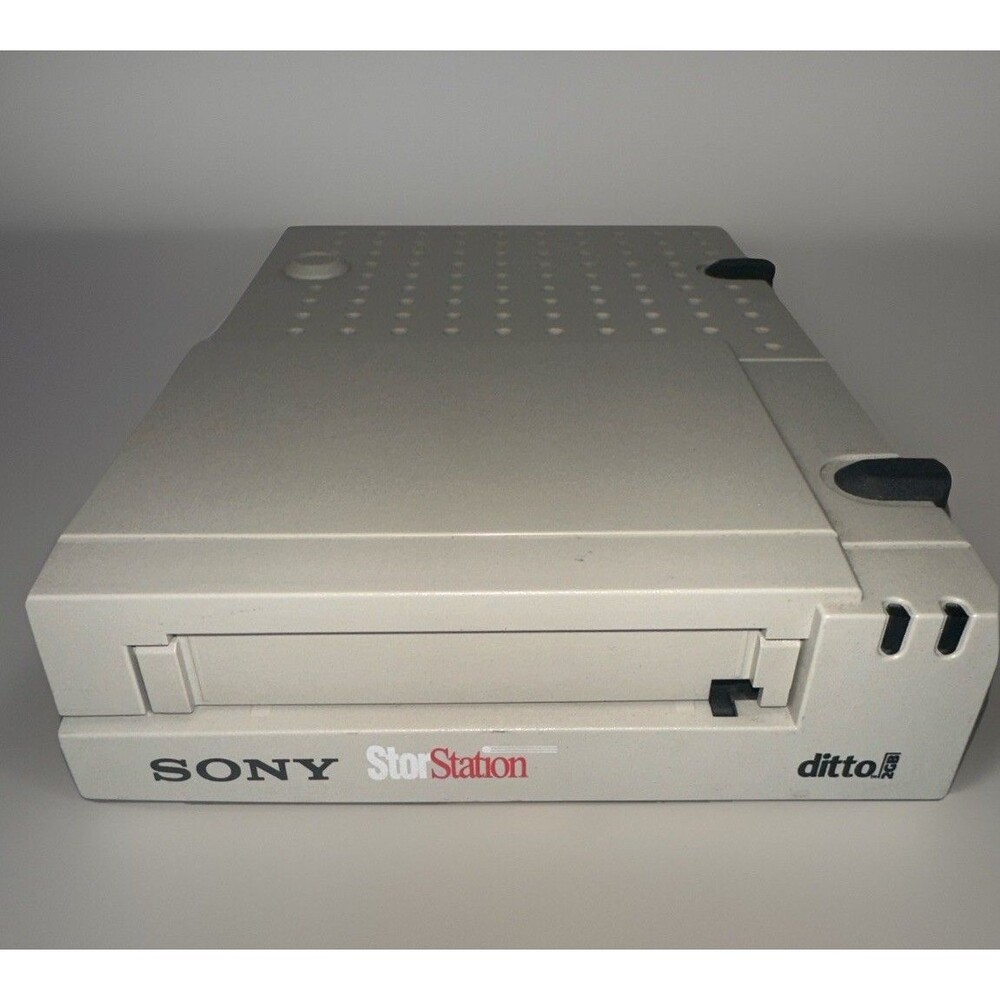 Sony Storestation IOmega Ditto 2GB PPT Tape Drive external IO2000-PX W/ Cable